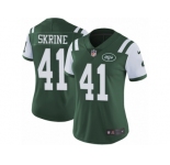 Women's Nike New York Jets #41 Buster Skrine Vapor Untouchable Limited Green Team Color NFL Jersey