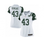 Women's Nike New York Jets #43 Julian Howsare Limited White NFL Jersey