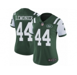 Women's Nike New York Jets #44 Corey Lemonier Vapor Untouchable Limited Green Team Color NFL Jersey