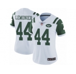 Women's Nike New York Jets #44 Corey Lemonier Vapor Untouchable Limited White NFL Jersey