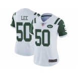 Women's Nike New York Jets #50 Darron Lee Vapor Untouchable Limited White NFL Jersey