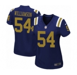 Women's Nike New York Jets #54 Avery Williamson Elite Navy Blue Alternate NFL Jersey