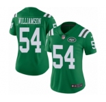 Women's Nike New York Jets #54 Avery Williamson Limited Green Rush Vapor Untouchable NFL Jersey