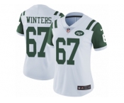 Women's Nike New York Jets #67 Brian Winters Vapor Untouchable Limited White NFL Jersey