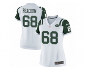 Women's Nike New York Jets #68 Kelvin Beachum Limited White NFL Jersey