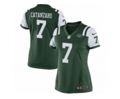 Women's Nike New York Jets #7 Chandler Catanzaro Limited Green Team Color NFL Jersey