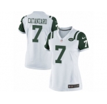 Women's Nike New York Jets #7 Chandler Catanzaro Limited White NFL Jersey