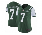 Women's Nike New York Jets #7 Chandler Catanzaro Vapor Untouchable Limited Green Team Color NFL Jersey