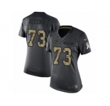 Women's Nike New York Jets #73 Joe Klecko Limited Black 2016 Salute to Service NFL Jersey