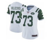 Women's Nike New York Jets #73 Joe Klecko Vapor Untouchable Limited White NFL Jersey