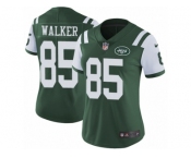 Women's Nike New York Jets #85 Wesley Walker Vapor Untouchable Limited Green Team Color NFL Jersey