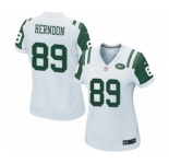Women's Nike New York Jets #89 Chris Herndon Game White NFL Jersey