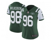 Women's Nike New York Jets #96 Muhammad Wilkerson Vapor Untouchable Limited Green Team Color NFL Jersey