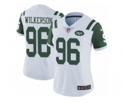 Women's Nike New York Jets #96 Muhammad Wilkerson Vapor Untouchable Limited White NFL Jersey
