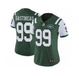 Women's Nike New York Jets #99 Mark Gastineau Vapor Untouchable Limited Green Team Color NFL Jersey