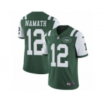 Youth Nike New York Jets #12 Joe Namath Vapor Untouchable Limited Green Team Color NFL Jersey