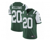 Youth Nike New York Jets #20 Marcus Williams Vapor Untouchable Limited Green Team Color NFL Jersey