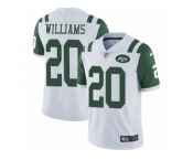 Youth Nike New York Jets #20 Marcus Williams Vapor Untouchable Limited White NFL Jersey