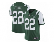 Youth Nike New York Jets #22 Matt Forte Vapor Untouchable Limited Green Team Color NFL Jersey