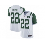 Youth Nike New York Jets #22 Matt Forte Vapor Untouchable Limited White NFL Jersey