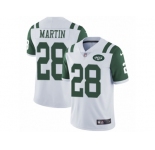 Youth Nike New York Jets #28 Curtis Martin Vapor Untouchable Limited White NFL Jersey