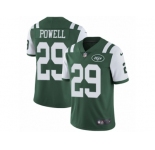 Youth Nike New York Jets #29 Bilal Powell Vapor Untouchable Limited Green Team Color NFL Jersey