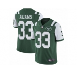 Youth Nike New York Jets #33 Jamal Adams Vapor Untouchable Limited Green Team Color NFL Jersey