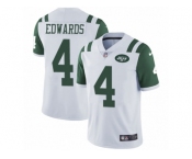 Youth Nike New York Jets #4 Lac Edwards Vapor Untouchable Limited White NFL Jerse