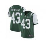 Youth Nike New York Jets #43 Julian Howsare Vapor Untouchable Limited Green Team Color NFL Jersey