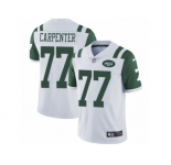 Youth Nike New York Jets #77 James Carpenter Vapor Untouchable Limited White NFL Jersey