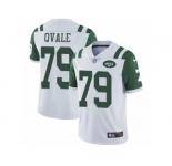Youth Nike New York Jets #79 Brent Qvale Vapor Untouchable Limited White NFL Jersey