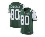 Youth Nike New York Jets #80 Wayne Chrebet Vapor Untouchable Limited Green Team Color NFL Jersey