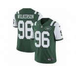 Youth Nike New York Jets #96 Muhammad Wilkerson Vapor Untouchable Limited Green Team Color NFL Jersey