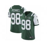 Youth Nike New York Jets #98 Mike Pennel Vapor Untouchable Limited Green Team Color NFL Jersey