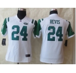 nike women jerseys new york jets #24 darrelle revis white[nike]