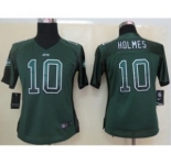 nike women nfl jerseys new york jets #10 santonio holmes green[Elite drift fashion]
