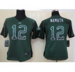 nike women nfl jerseys new york jets #12 joe namath green[Elite drift fashion]