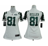 nike women nfl jerseys new york jets #81 keller white[nike]