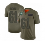 Youth New York Jets #61 Alex Lewis Limited Camo 2019 Salute to Service Football Jersey