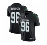Youth New York Jets #96 Henry Anderson Black Alternate Vapor Untouchable Limited Player Football Jersey