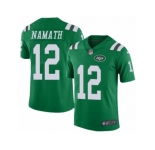 Youth Nike New York Jets #12 Joe Namath Limited Green Rush NFL Jersey