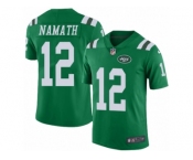 Youth Nike New York Jets #12 Joe Namath Limited Green Rush NFL Jersey