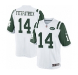 Youth Nike New York Jets #14 Ryan Fitzpatrick White NFL Jersey