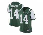 Youth Nike New York Jets #14 Sam Darnold Green Team Color Stitched NFL Vapor Untouchable Limited Jersey