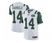 Youth Nike New York Jets #14 Sam Darnold White Stitched NFL Vapor Untouchable Limited Jersey