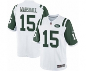 Youth Nike New York Jets #15 Brandon Marshall White NFL Jersey