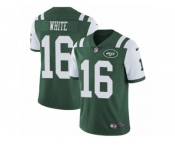 Youth Nike New York Jets #16 Myles White Green Team Color Vapor Untouchable Limited Player NFL Jersey
