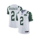 Youth Nike New York Jets #2 Teddy Bridgewater White Stitched NFL Vapor Untouchable Limited Jersey