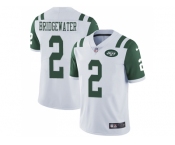 Youth Nike New York Jets #2 Teddy Bridgewater White Stitched NFL Vapor Untouchable Limited Jersey