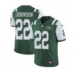 Youth Nike New York Jets #22 Trumaine Johnson Green Team Color Vapor Untouchable Elite Player NFL Jersey